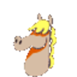 Horse Unicorn — cartoon emoji for Slack & Discord (Discord)