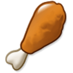 Fried Chicken — food emoji for Slack & Discord (Discord)