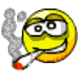 Stoned Smiley — funny emoji for Slack & Discord (Discord)