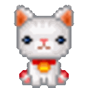 Wiggle Ears Kitty — cartoon emoji for Slack & Discord