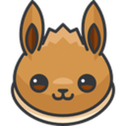 Eevee Head — cartoon emoji for Slack & Discord (Discord)