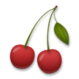 Cherries 2 — cherry emoji for Slack & Discord (Discord)