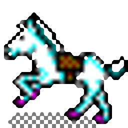 Horse Gallop 2 — cartoon emoji for Slack & Discord (Discord)