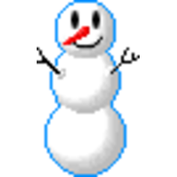 Snowman 6 — cartoon emoji for Slack & Discord (Discord)