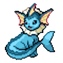Vaporeon 2 — cartoon emoji for Slack & Discord