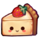 Cake Slice 4 — cartoon emoji for Slack & Discord