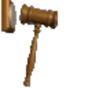 Gavel Left — gavel emoji for Slack & Discord