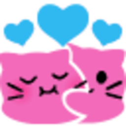 Meow Pink Hug — cute emoji for Slack & Discord (Discord)