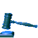 Gavel Blue — gavel emoji for Slack & Discord