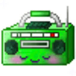Boombox — cartoon emoji for Slack & Discord (Discord)