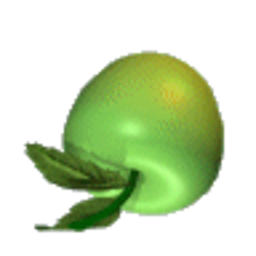 Green Apple 2 — fruit emoji for Slack & Discord (Discord)