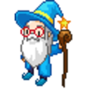 Wizard Glasses — cartoon emoji for Slack & Discord
