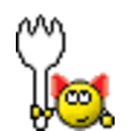 Fork Hungry — cartoon emoji for Slack & Discord (Discord)