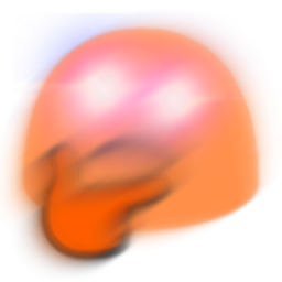 Blob Hyperthinkfast — abstract emoji for Slack & Discord (Discord)