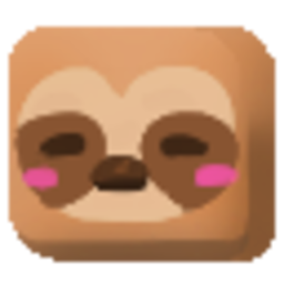 Sloth Cube — cute emoji for Slack & Discord (Discord)