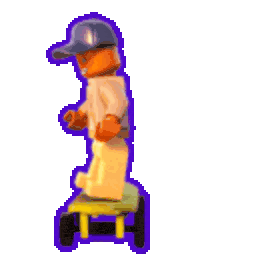 Pharrell Lego Skateboard — skateboard emoji for Slack & Discord (Discord)