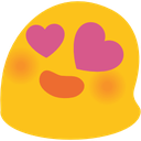 Blob Hearteyes — blob emoji for Slack & Discord