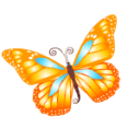 Butterfly Orange — animal emoji for Slack & Discord