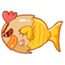 Fish — cartoon emoji for Slack & Discord