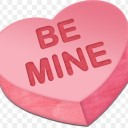 Bemine Candy Heart — heart emoji for Slack & Discord