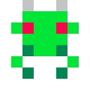 Alien Green — pixel-art emoji for Slack & Discord