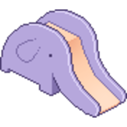 Elephant Slide — animal emoji for Slack & Discord (Discord)