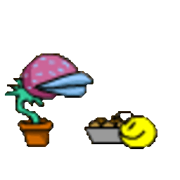 Carnivore Plant — cartoon emoji for Slack & Discord (Discord)