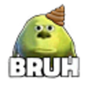Bruh 3 — cartoon emoji for Slack & Discord