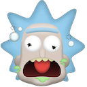 Rick — cartoon emoji for Slack & Discord