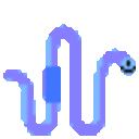 Worm Rainbow — worm emoji for Slack & Discord