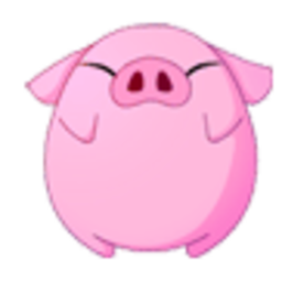 Pig Wiggle — cartoon emoji for Slack & Discord (Discord)