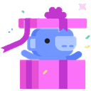 Wupusgift — cartoon emoji for Slack & Discord