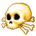 Skull 2 — icon emoji for Slack & Discord