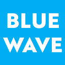 Blue Wave — blue emoji for Slack & Discord
