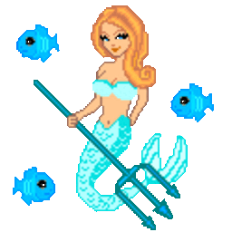 Mermaid 4 — mermaid emoji for Slack & Discord (Discord)