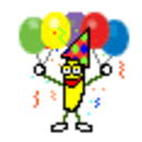 Banana Balloons — cartoon emoji for Slack & Discord