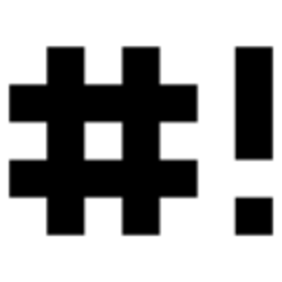 Shebang — symbol emoji for Slack & Discord (Discord)