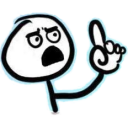 Um Wait Well Okay Nevermind 1 — cartoon emoji for Slack & Discord