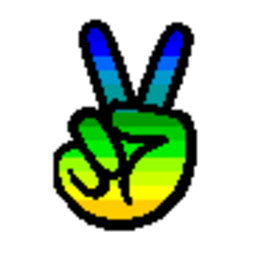 Peace Raindbow — peace emoji for Slack & Discord (Discord)