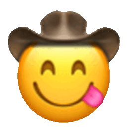 Yummy Cowboy — cartoon emoji for Slack & Discord (Discord)