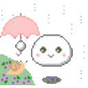 Kao Rain — cartoon emoji for Slack & Discord