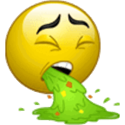 Barfing — cartoon emoji for Slack & Discord (Discord)