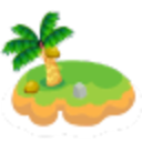 Island 3 — nature emoji for Slack & Discord