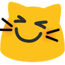 Meow Smilehappyeyes — cat emoji for Slack & Discord