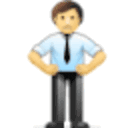 Man 2 — man emoji for Slack & Discord
