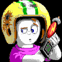 Commander Keen — cartoon emoji for Slack & Discord