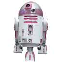 R2d2 Pink Robot — robot emoji for Slack & Discord
