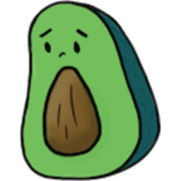 Sad Avocado — cartoon emoji for Slack & Discord (Discord)