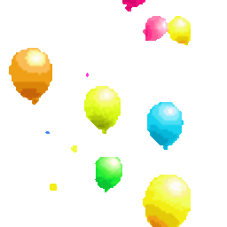 Balloons 2 — celebration emoji for Slack & Discord (Discord)