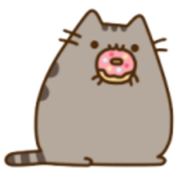 Pusheen Donut Cat — cute emoji for Slack & Discord (Discord)